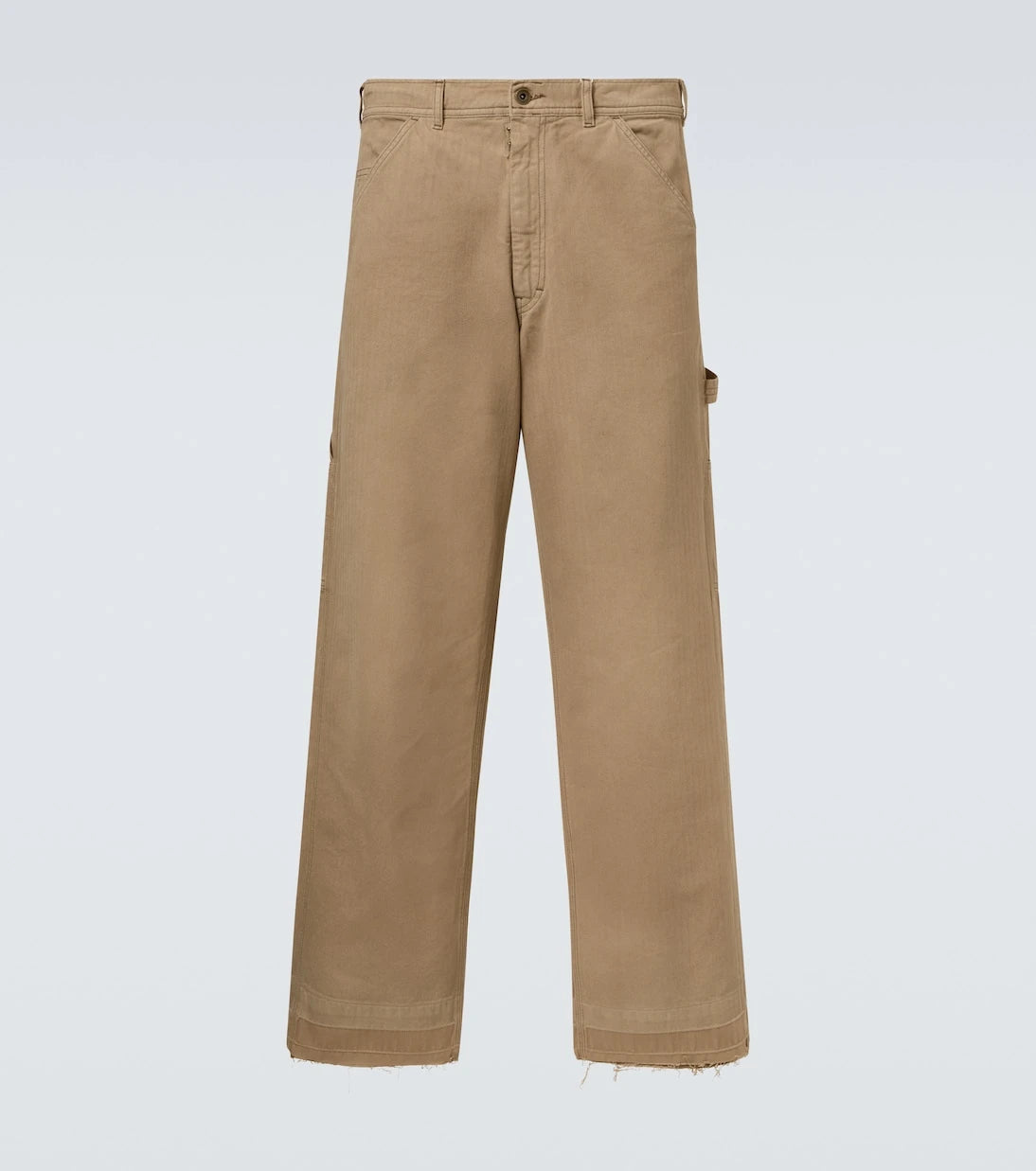 Maison Margiela - Normal belli, geniş paçalı jean pantolon