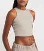 On Brown All-Day Ribbed Crop Top