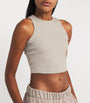 On Brown All-Day Ribbed Crop Top