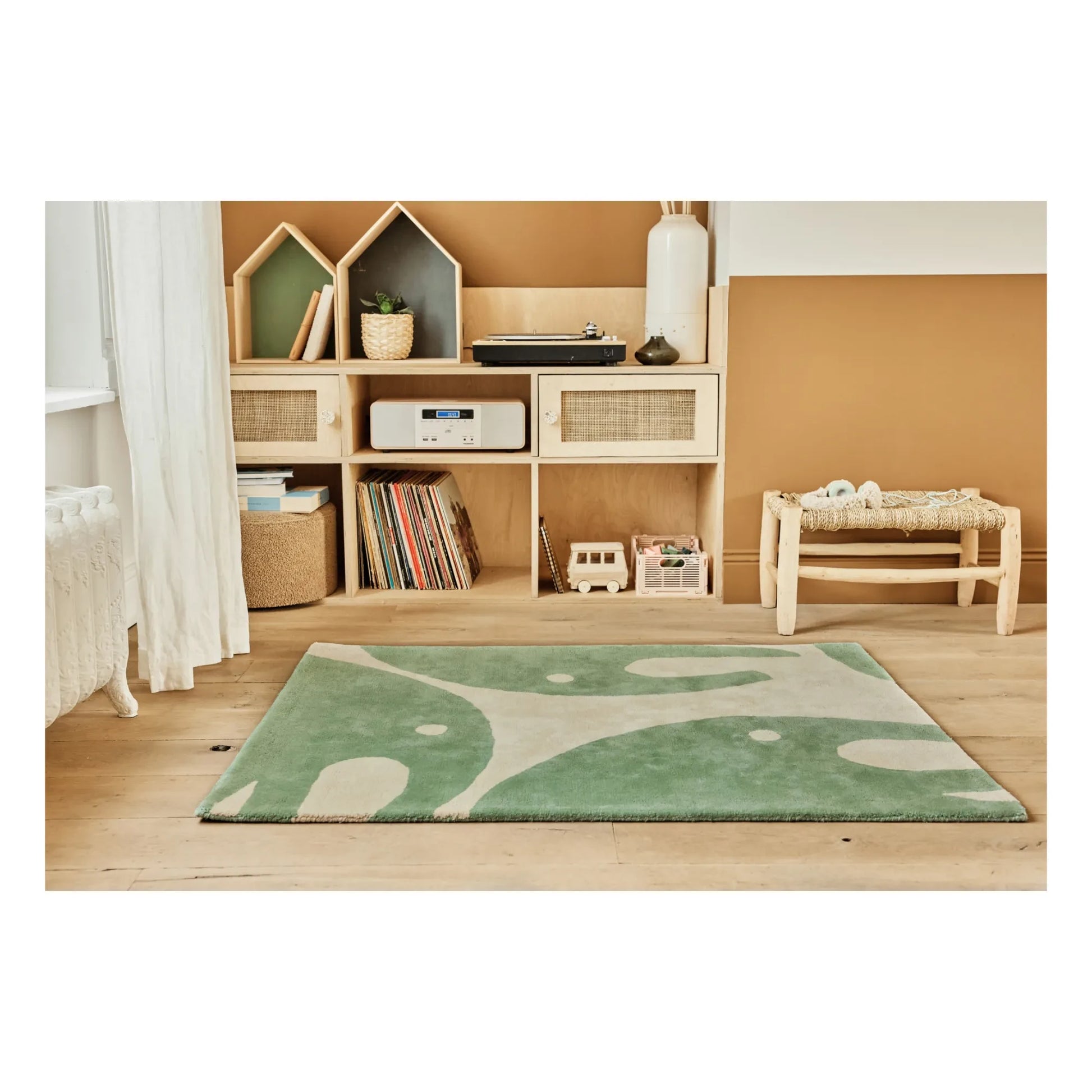 Bleuu-studio - Elephant Rug | Green