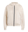 Cotton-Blend Zip-Up Hoodie