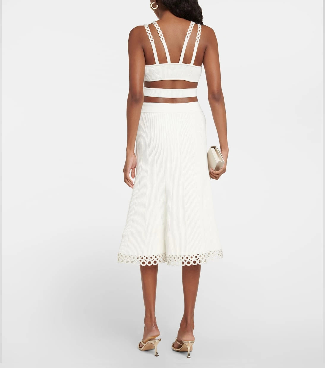 Simkhai - Liana ribbed crop top