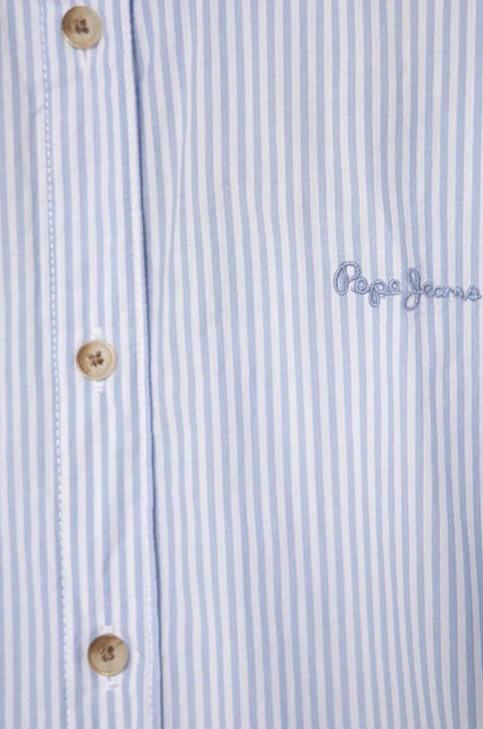 Детска памучна риза Pepe Jeans OLYMPIA