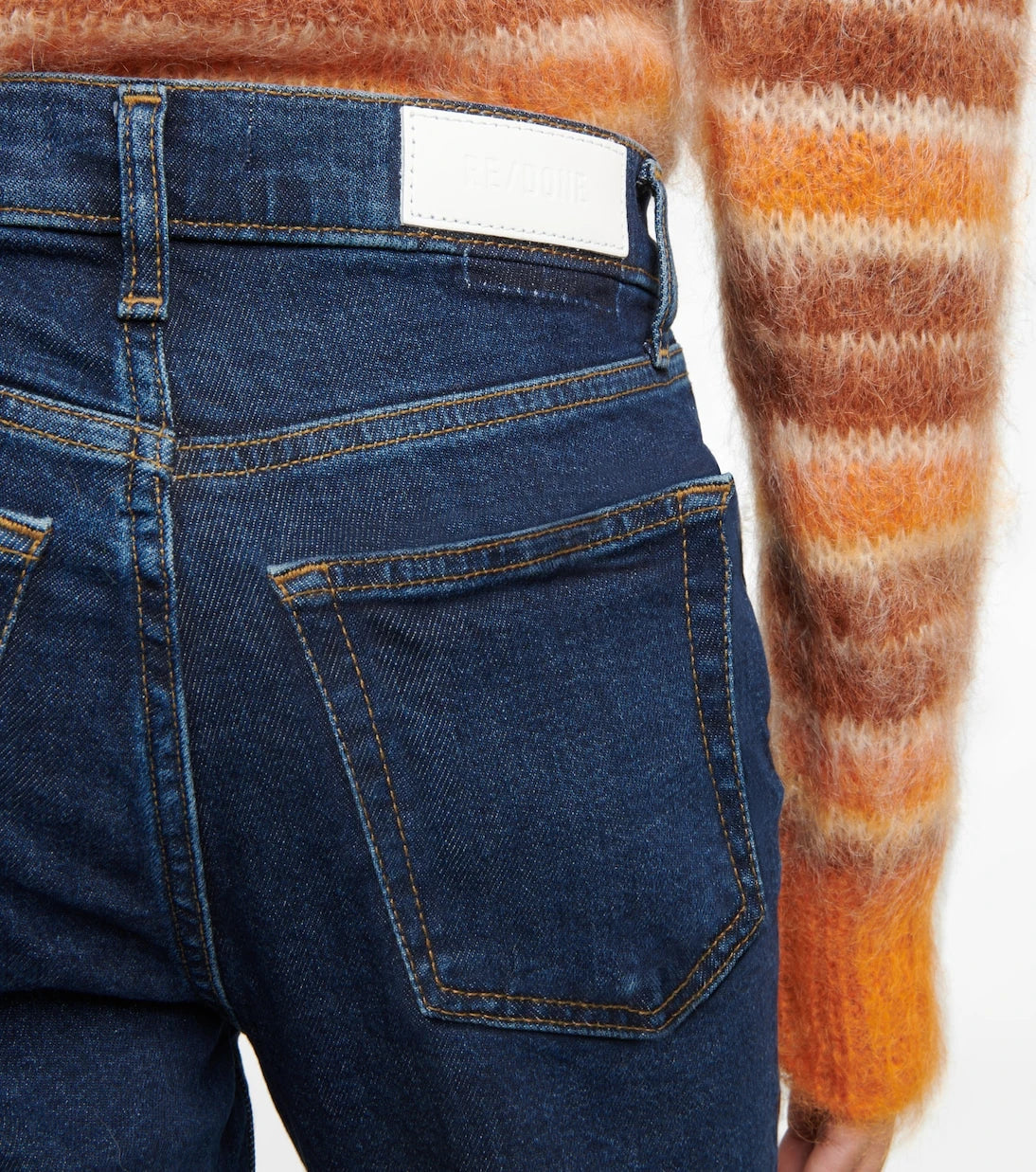 Re/Done - ‘90s high-rise cropped skinny jeans