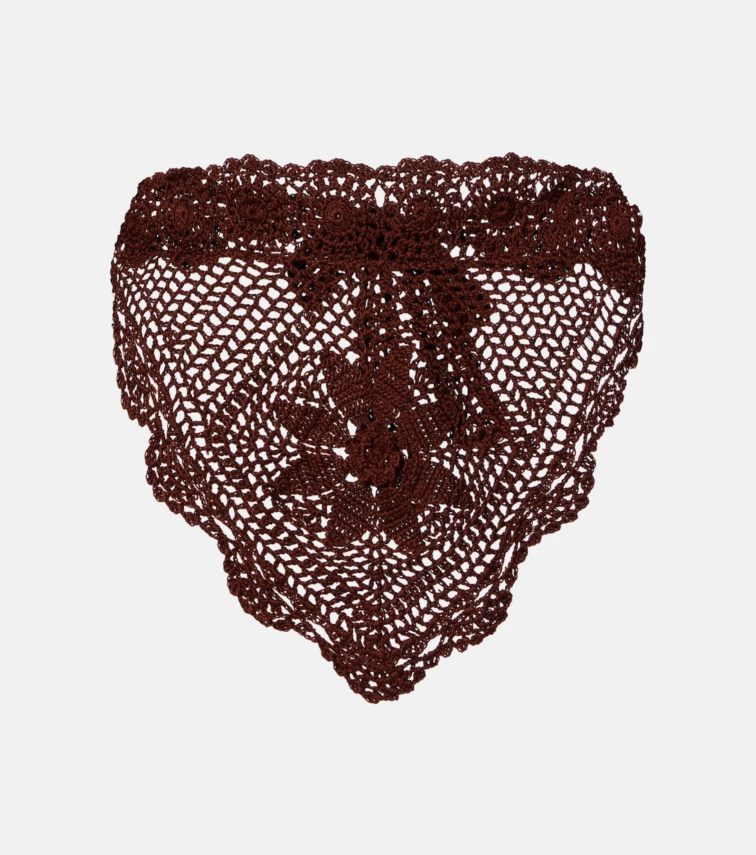 Anna Kosturova - Crochet cotton crop top