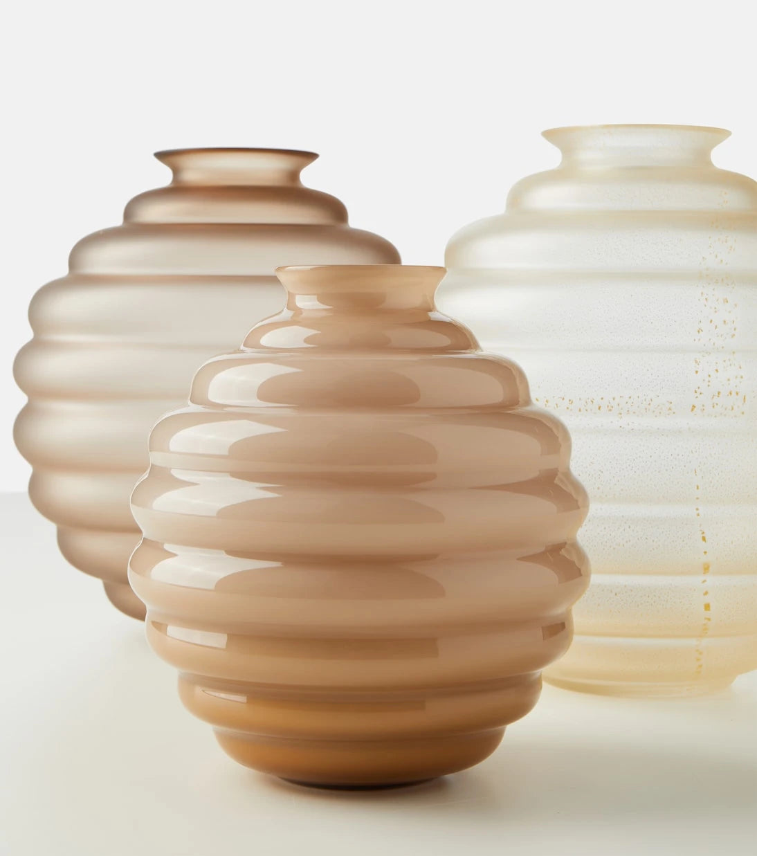 Venini - Deco Small Murano glass vase by Napoleone Martinuzzi