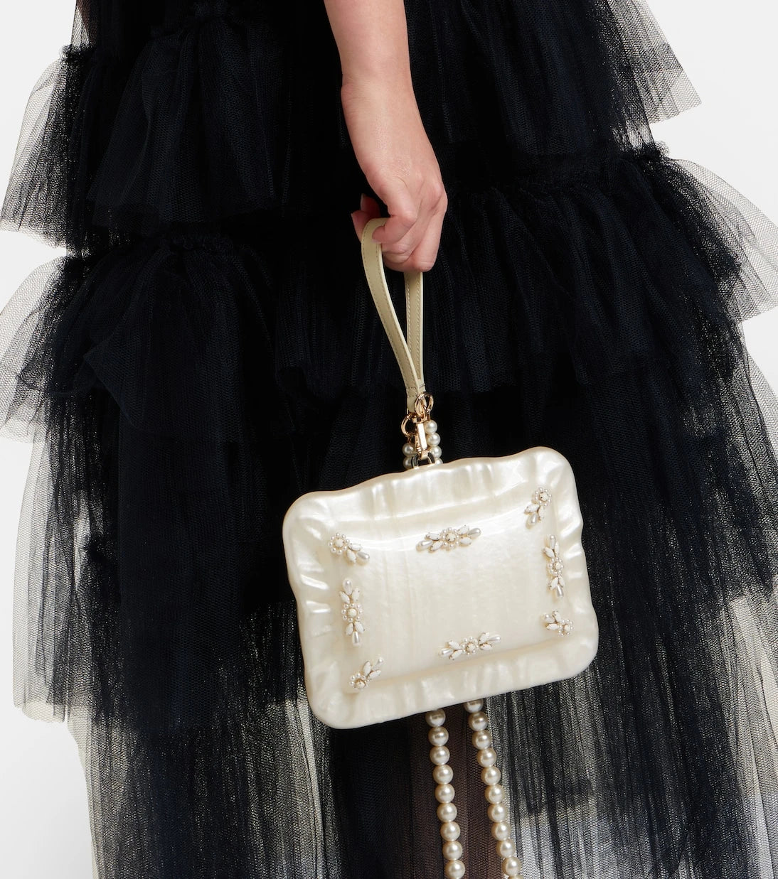 Simone Rocha - Pillowcase faux pearl clutch