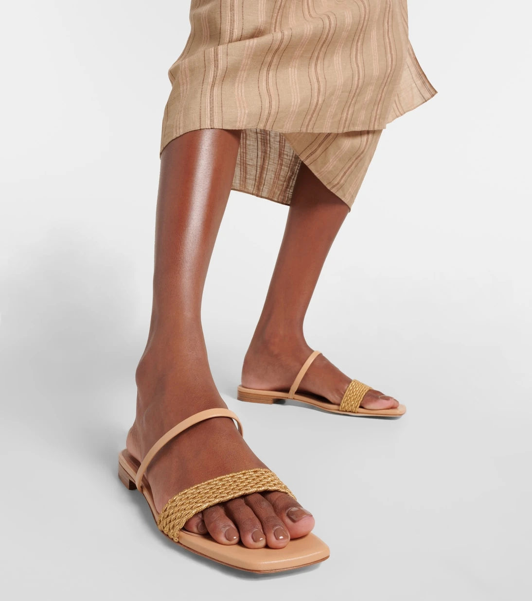 Malone Souliers - Frida 10 woven sandals