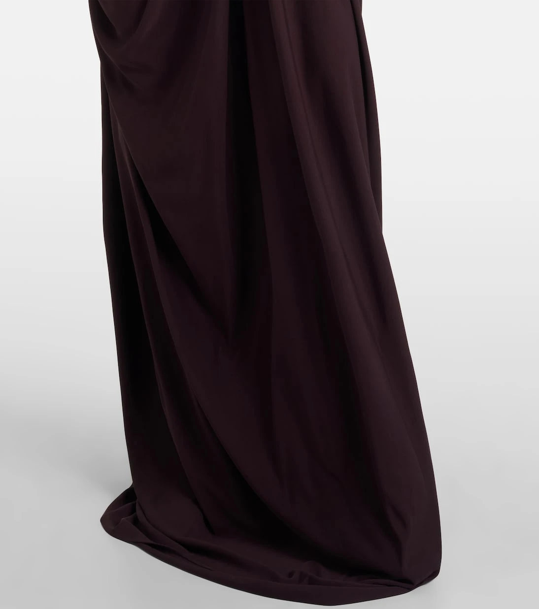 Stella McCartney - Strapless crêpe jersey gown