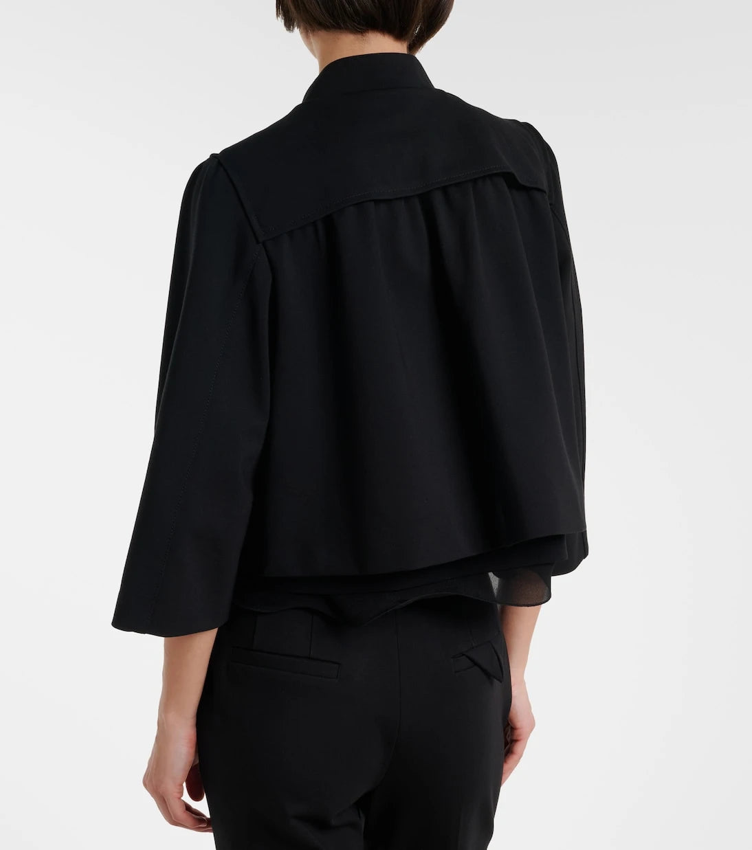 Dorothee Schumacher - Emotional Essence jarse crop ceket