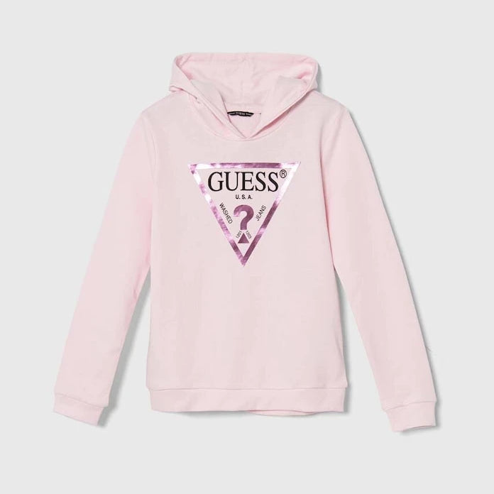Детски памучен суичър Guess