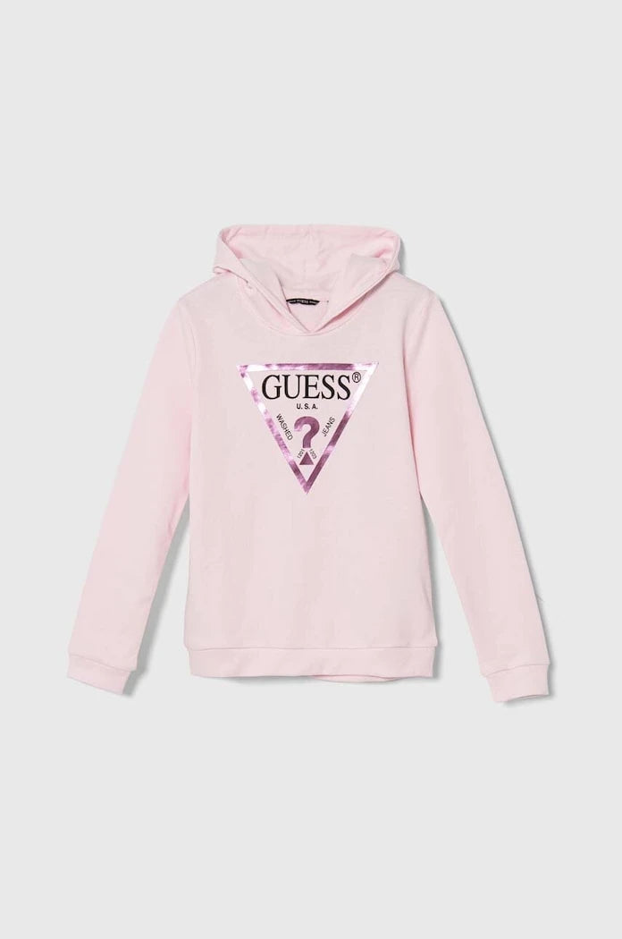 Детски памучен суичър Guess