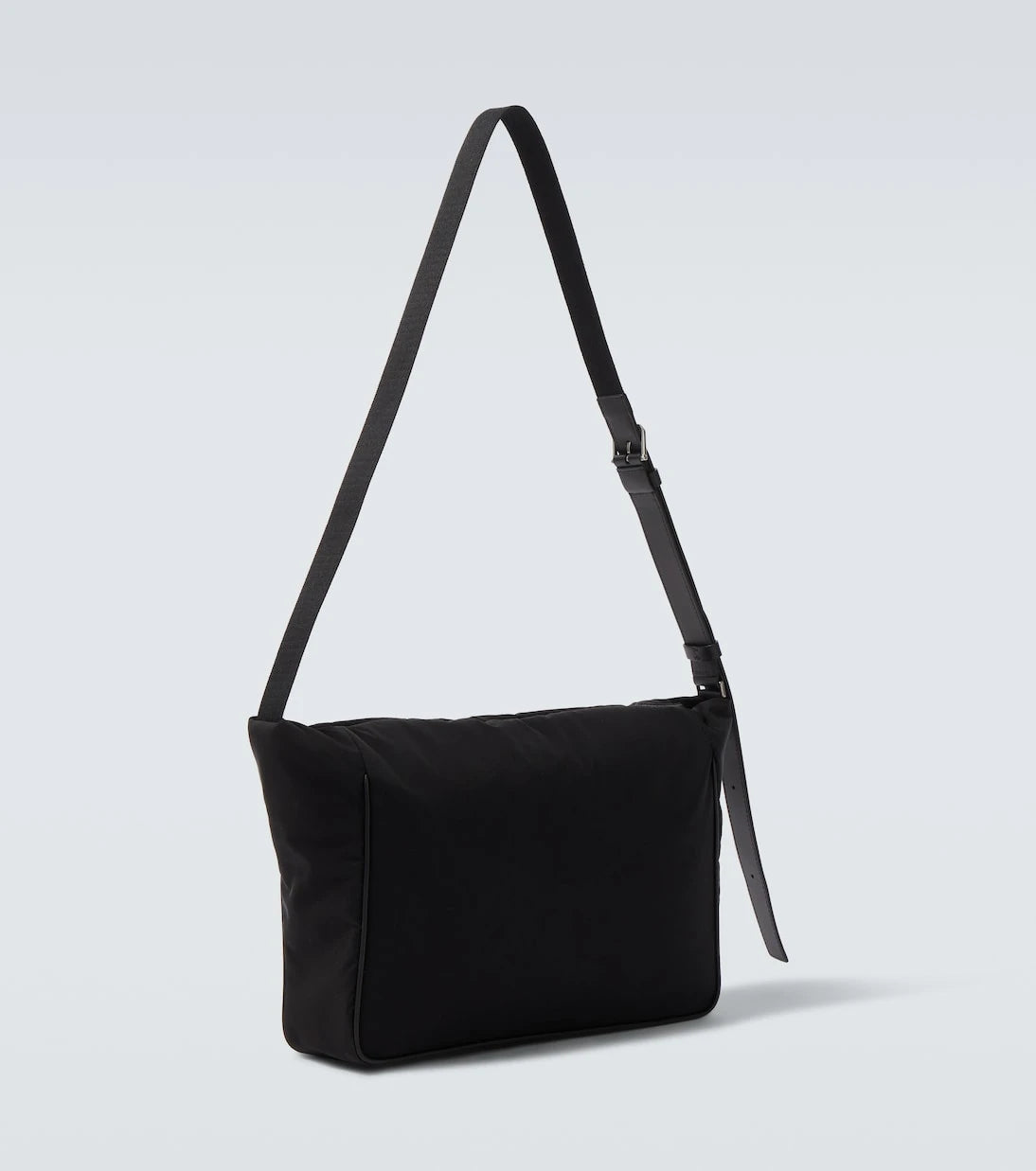 The Row - Lloyd leather-trimmed shoulder bag