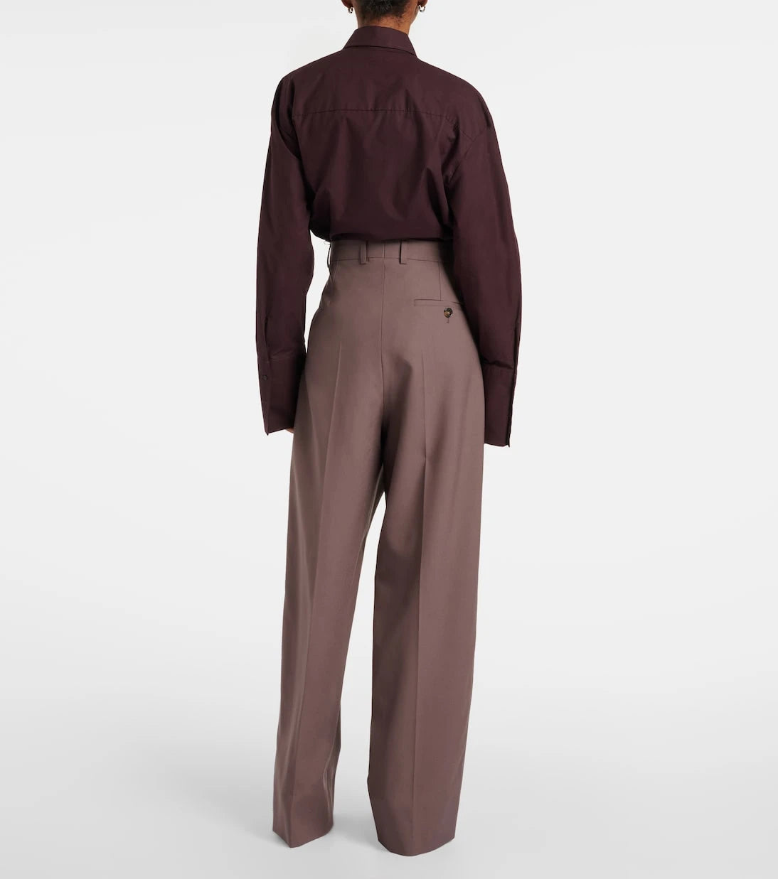 Stella McCartney - Wool wide-leg pants
