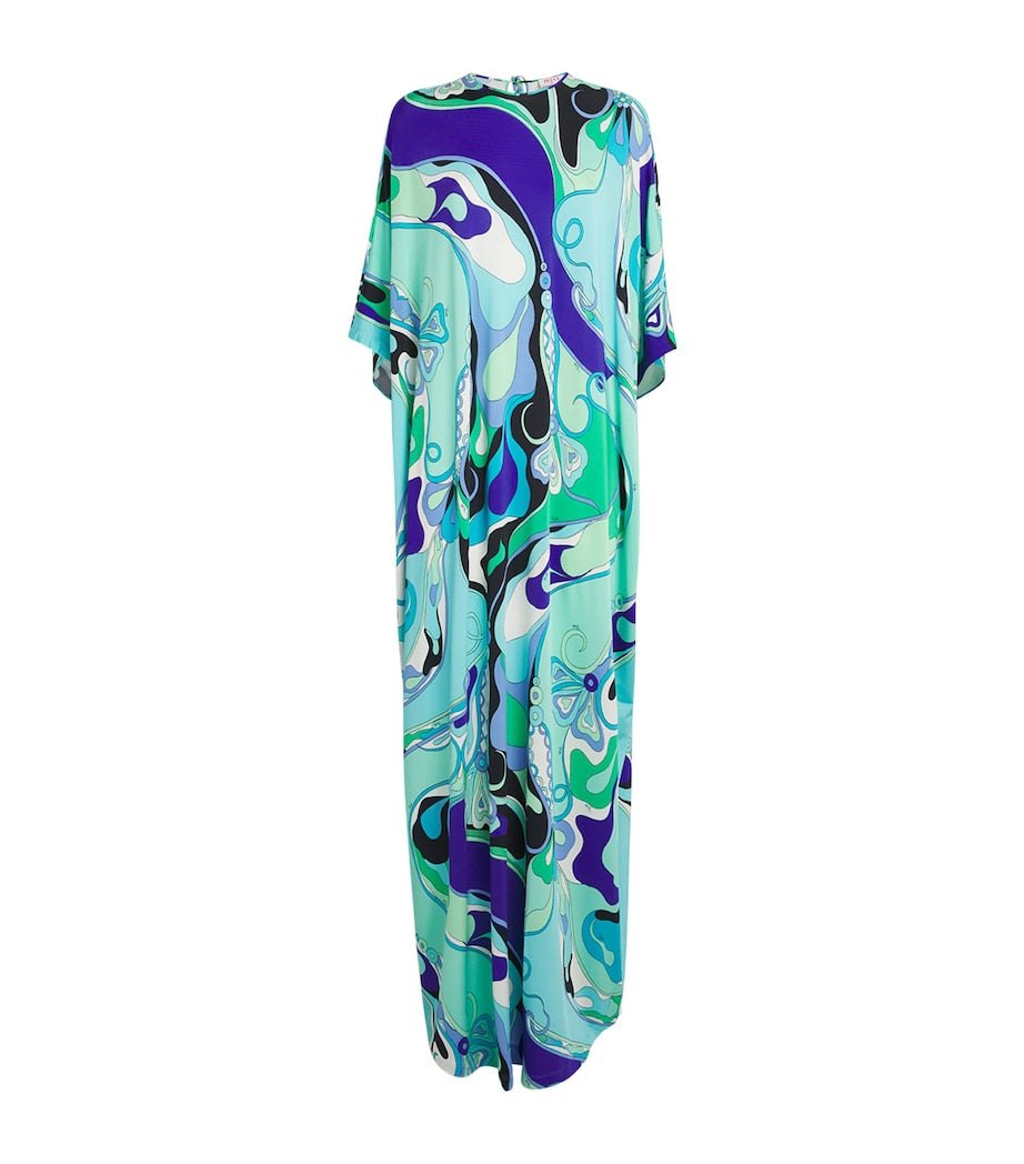 Multi Kaftan Maxi Dress
