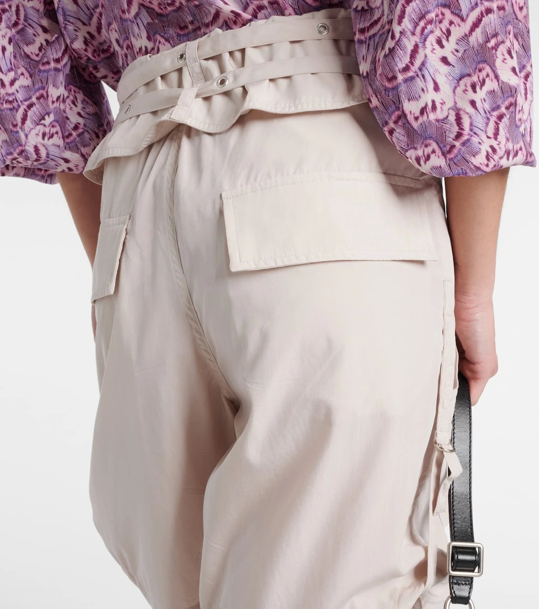 Isabel Marant - Heidi belted cargo shorts