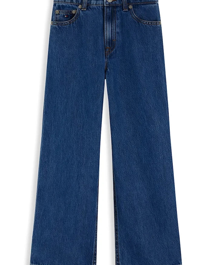 Tommy Hilfiger çocuklar için wide leg джинсы WIDE LEG