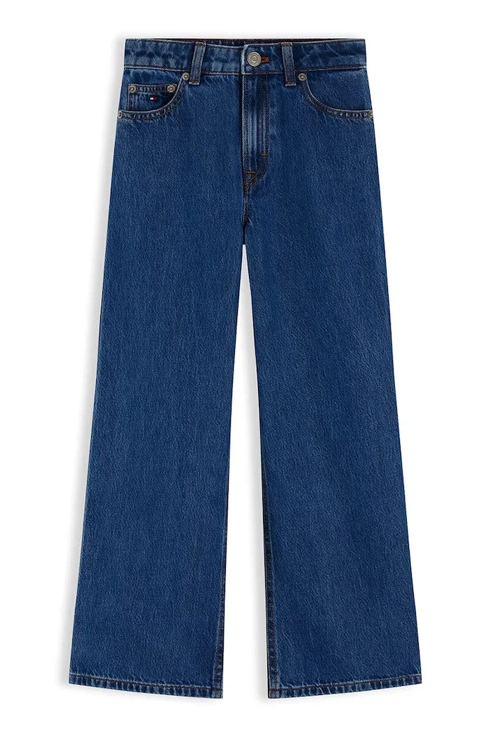 Tommy Hilfiger дънки wide leg за деца WIDE LEG