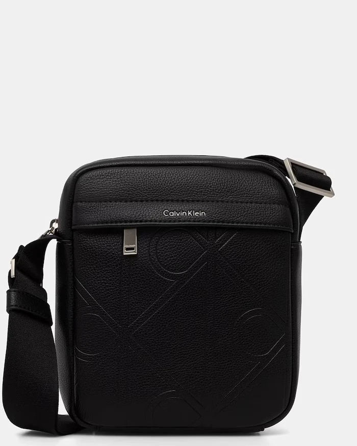 Calvin Klein erkek omuz çantası, suni deri