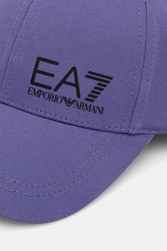 EA7 Emporio Armani pamuklu siperlikli şapka