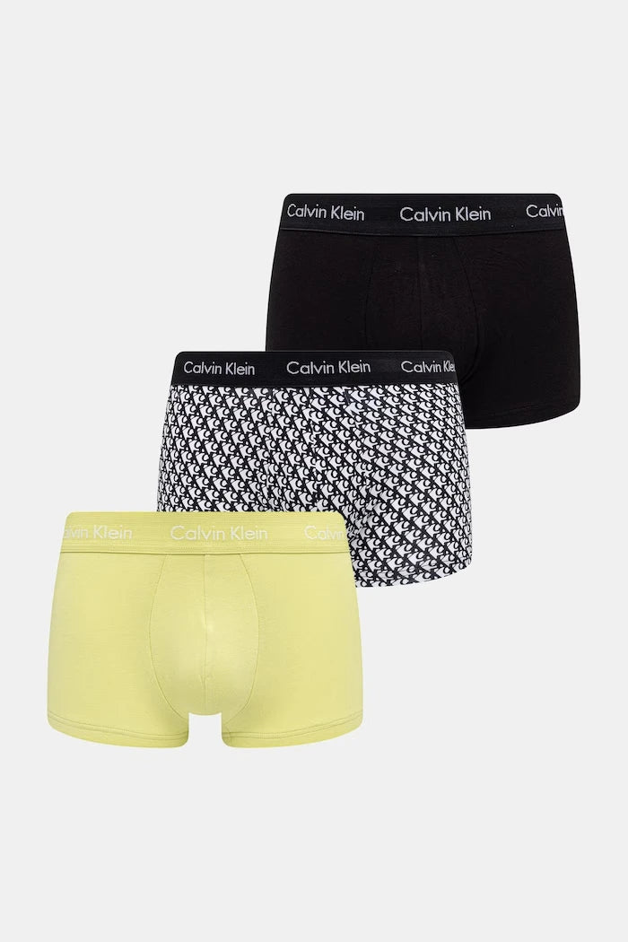 Calvin Klein Underwear Erkek Pamuk Elastan Bokser 3’lü