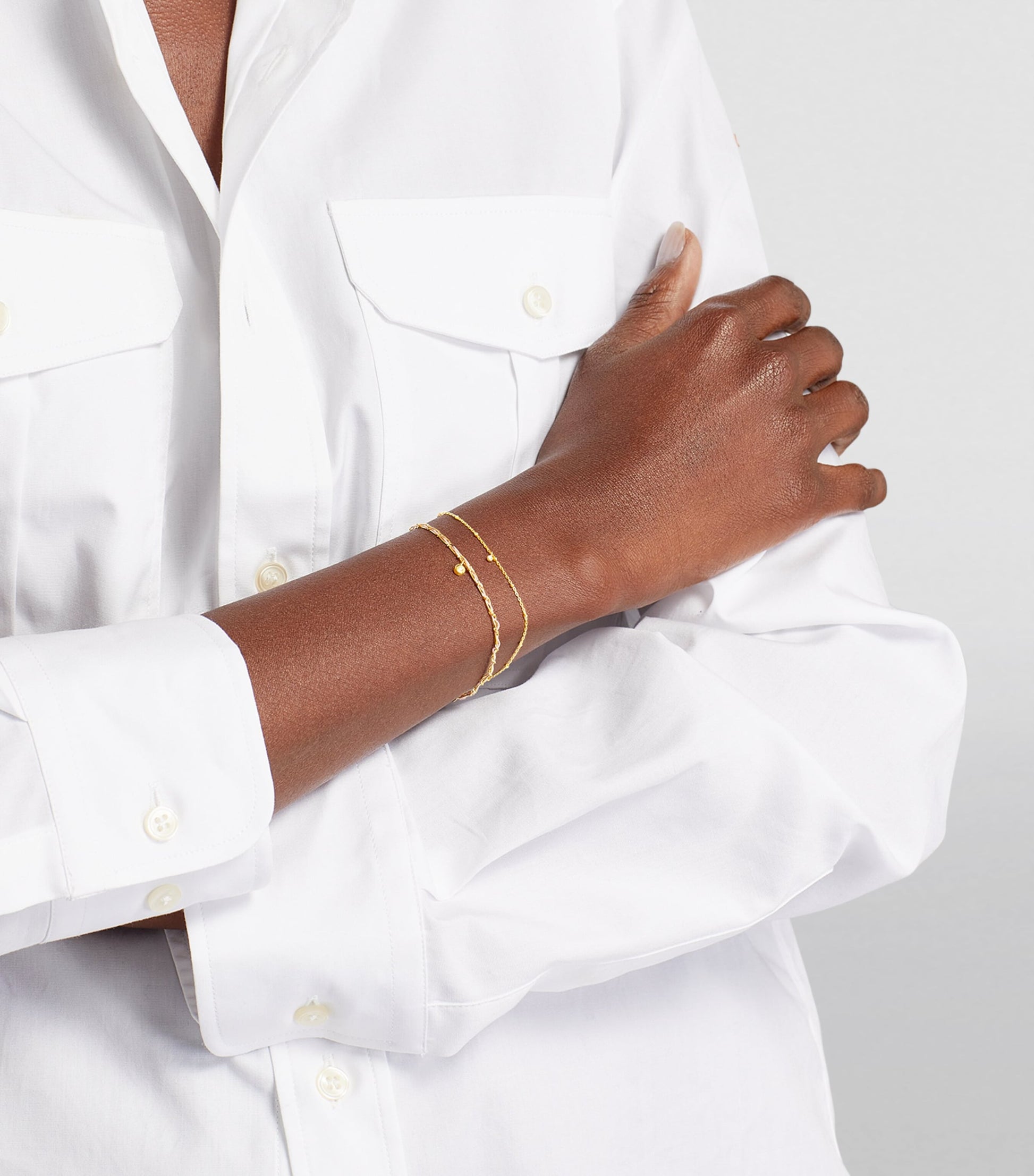 Yellow Gold and Diamond Honorée Bracelet