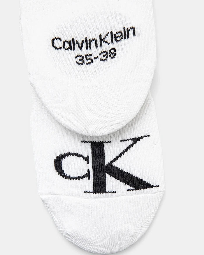 Calvin Klein Jeans kadın pamuklu çorap 2'li