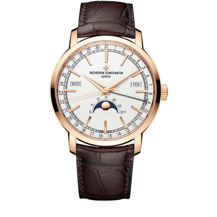 Rose Gold Traditionnelle Complete Calendar Watch 41mm