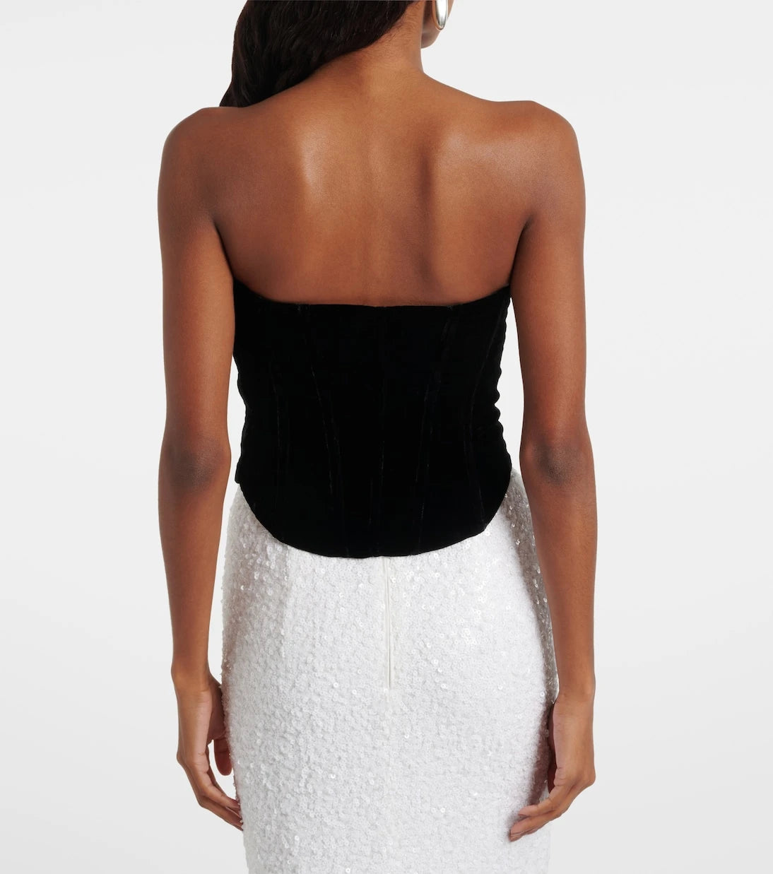 Rotate - Velvet bustier