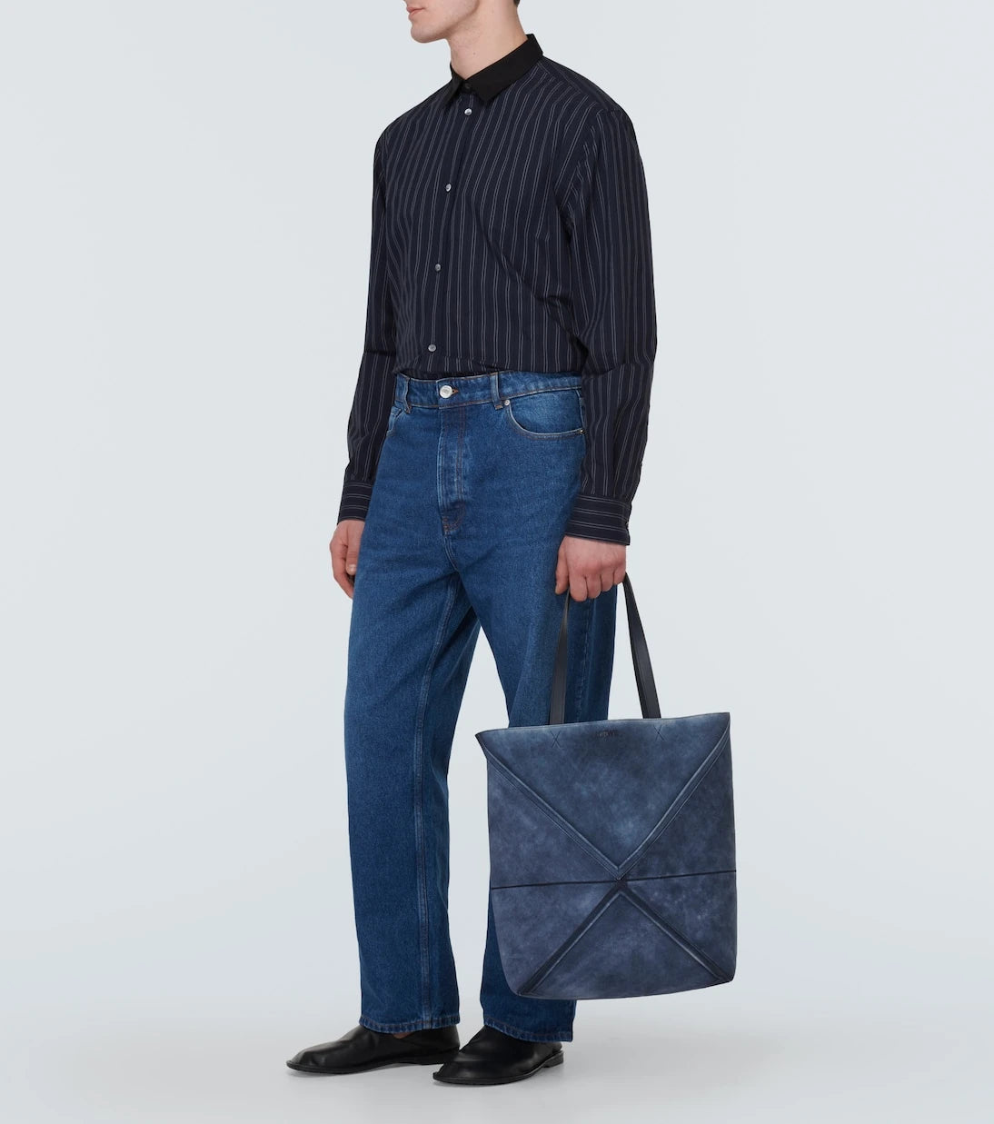 Loewe - Striped cotton poplin shirt