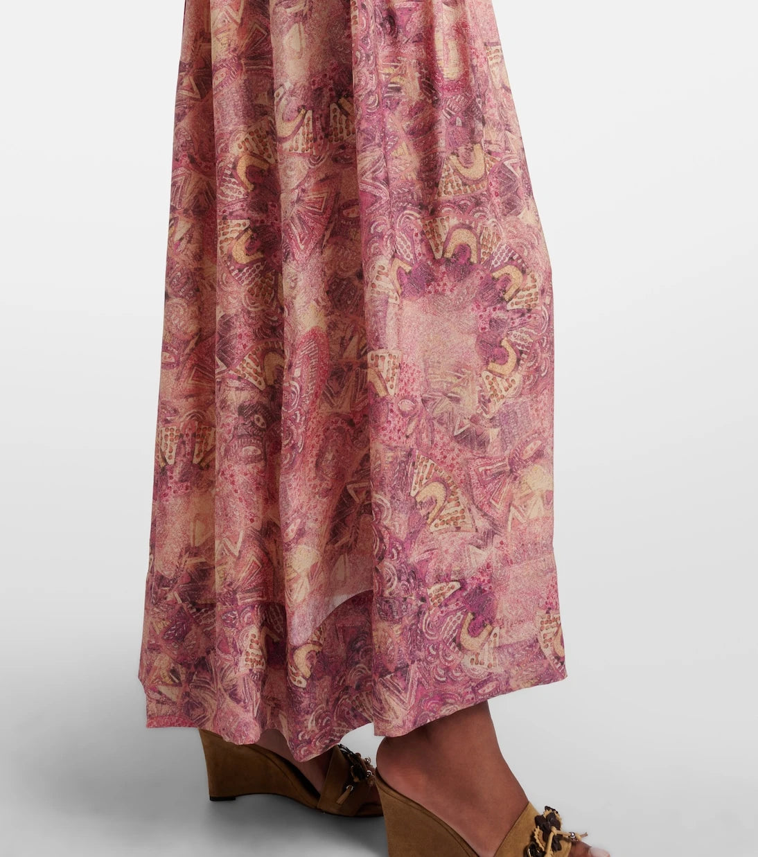 Isabel Marant - Melissa printed silk voile maxi dress