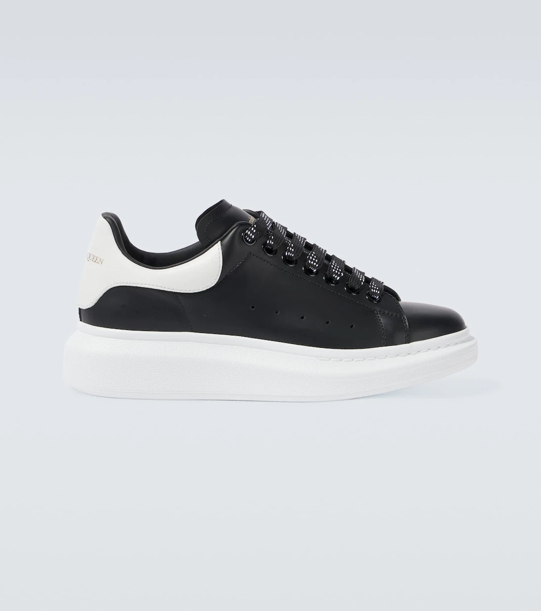 McQueen - Oversized leather sneakers