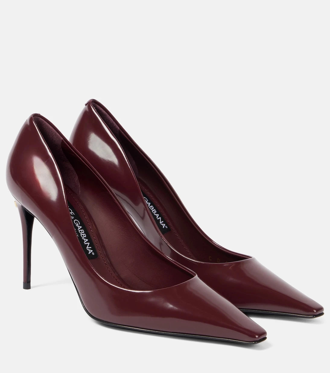Dolce&Gabbana - Cardinale 90 polished leather pumps