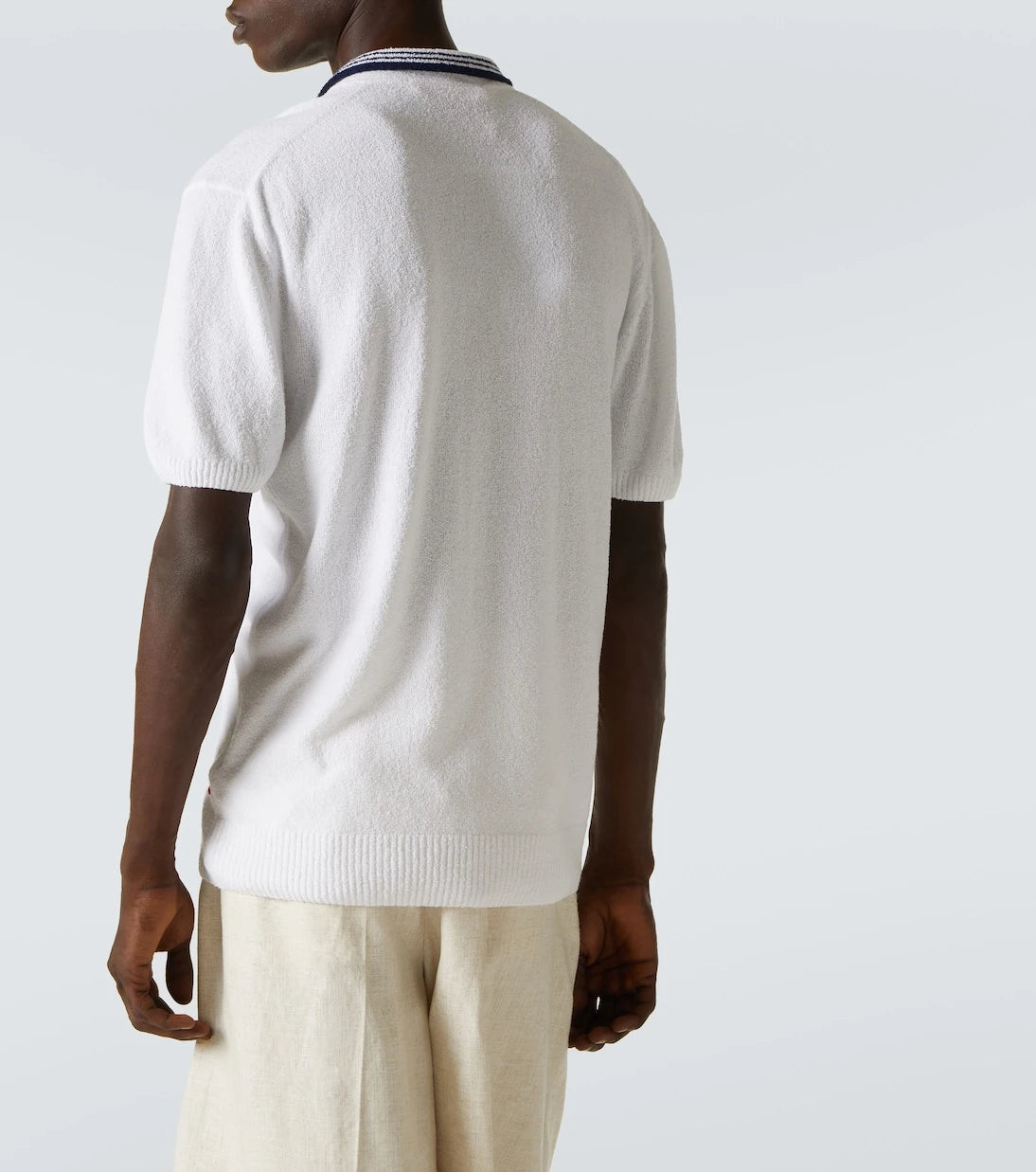 Orlebar Brown - Horton cotton-blend bouclé polo shirt