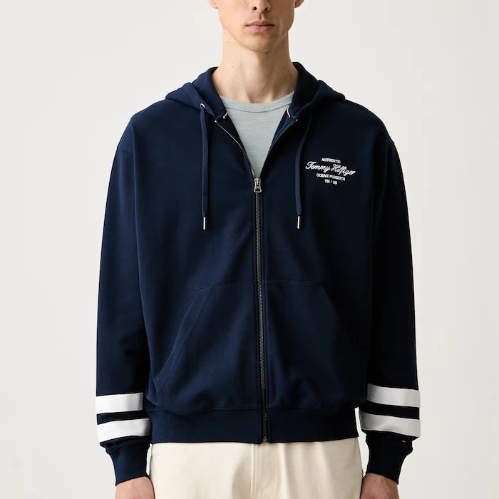Tommy Hilfiger суичър с цип и качулка мъжки