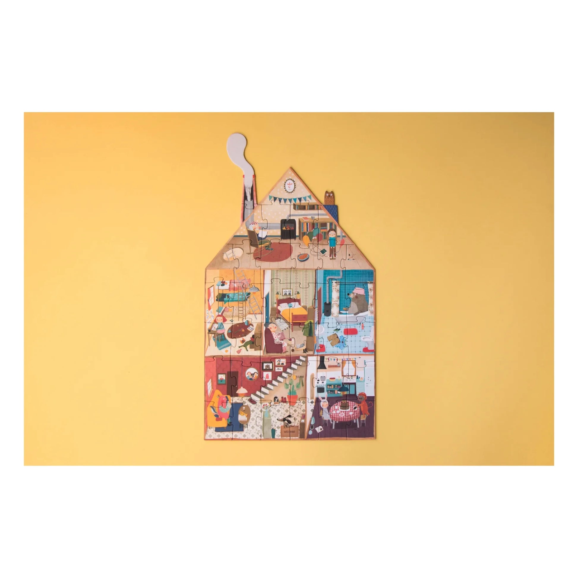Londji - Double-sided Welcome To My Home Puzzle - 36 pieces