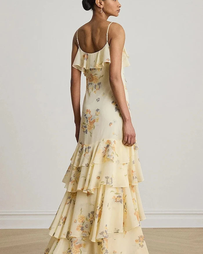 Lauren Ralph Lauren kloş elbise