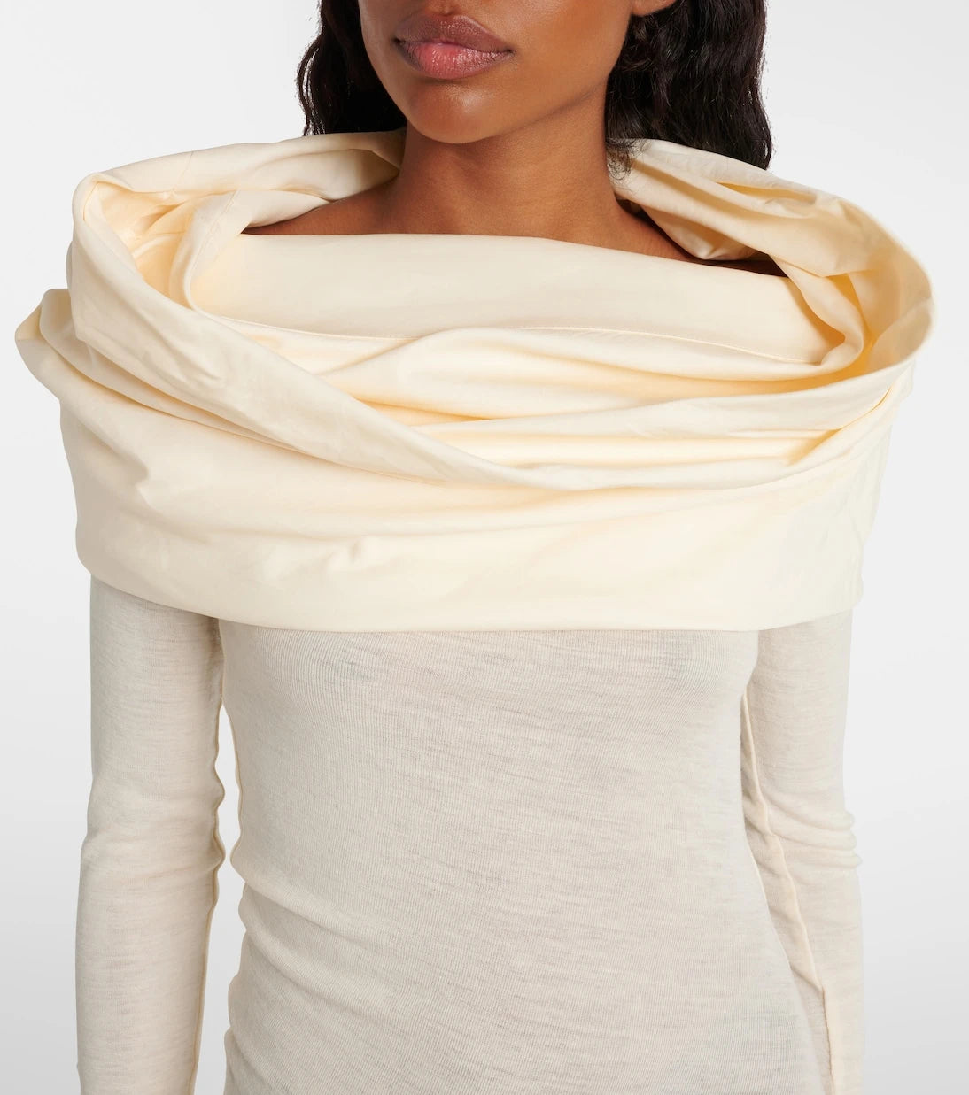 Entire Studios - Draped wool gown