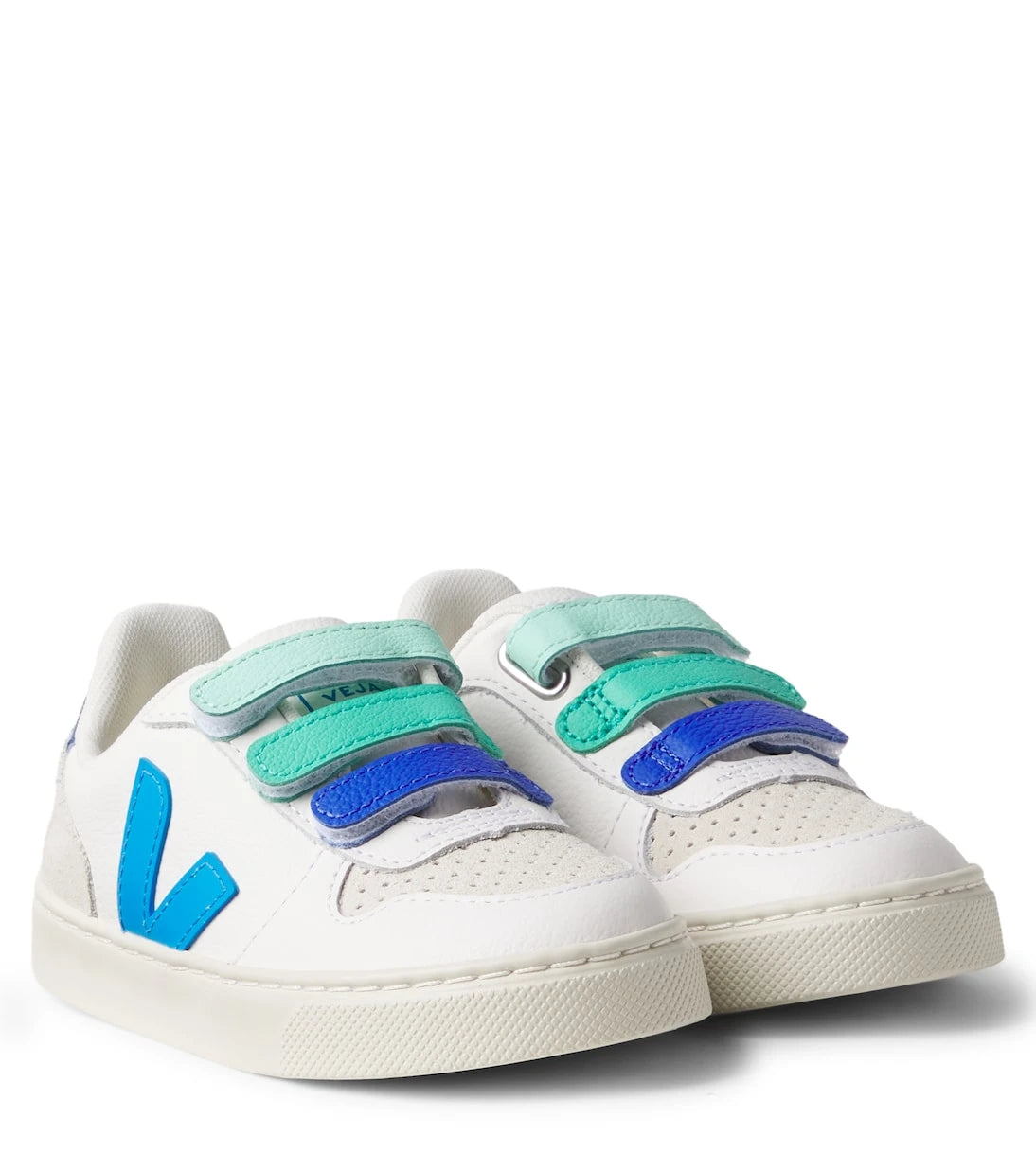 Veja Kids - أحذية رياضية جلدية V-10
