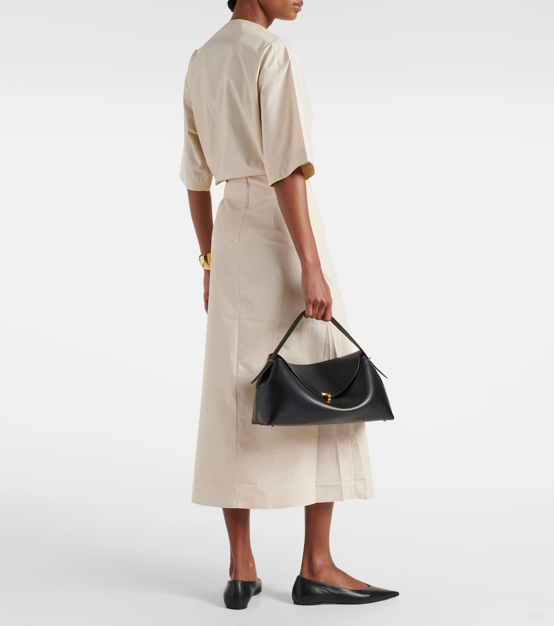 Toteme - Cotton midi skirt