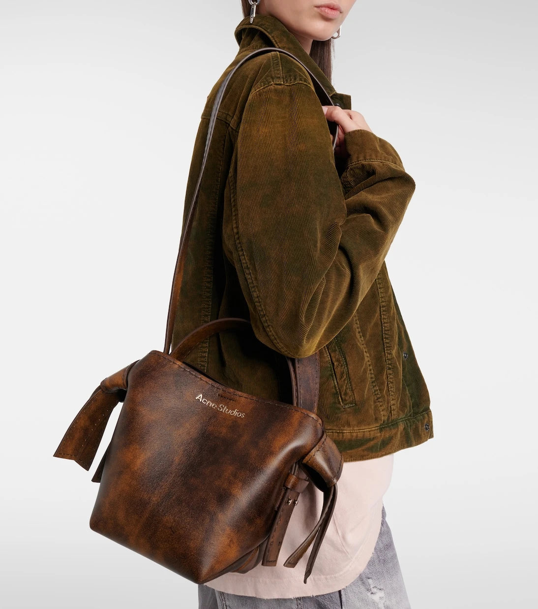 Acne Studios - Musubi Mini leather shoulder bag