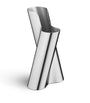 Georg Jensen Large Stainless Steel Lituus Vase (34cm)