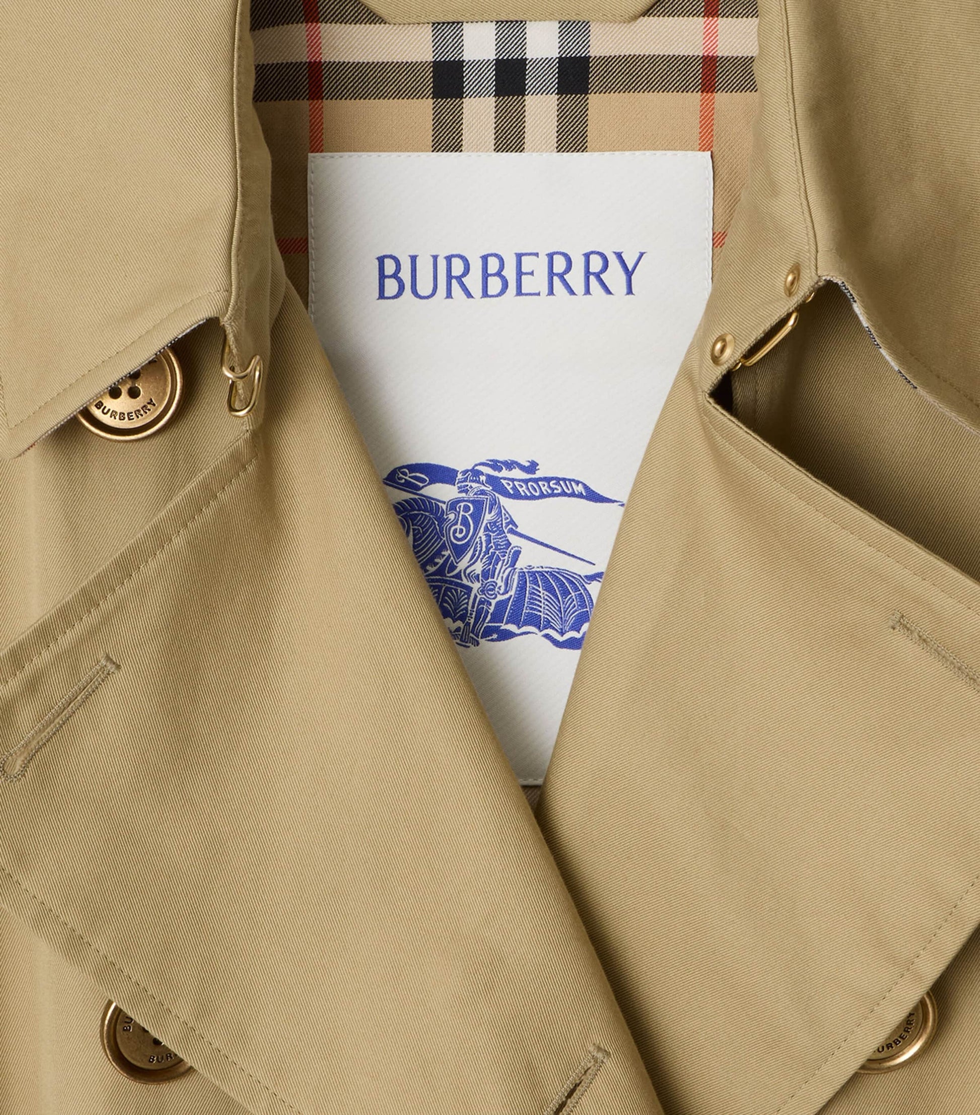 Gabardine Long Waterloo Trench Coat