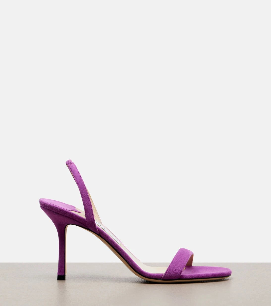 Jimmy Choo - Jenn suede slingback sandals