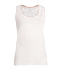 Cotton Tank Top BIANCO, ROSA