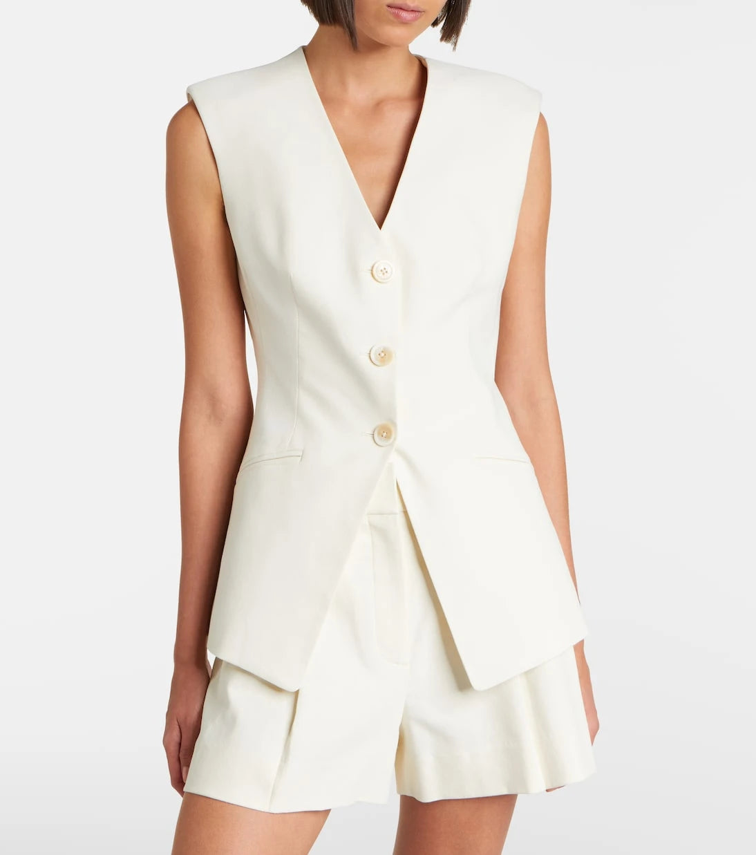 Veronica Beard - Gillson cotton-blend twill vest