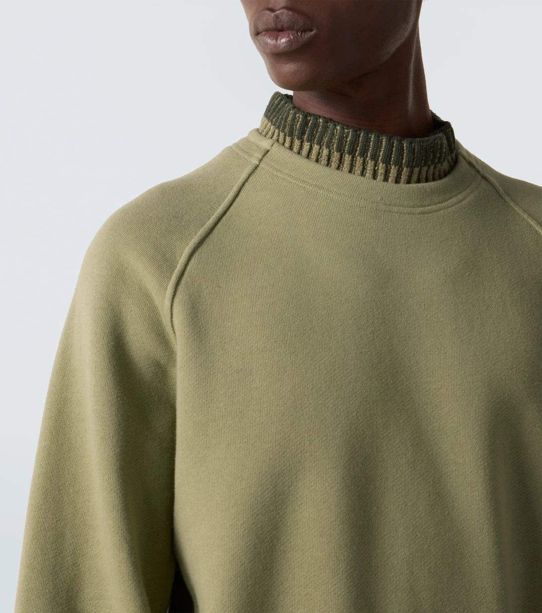 Stone Island - Compass cotton fleece sweatshirt