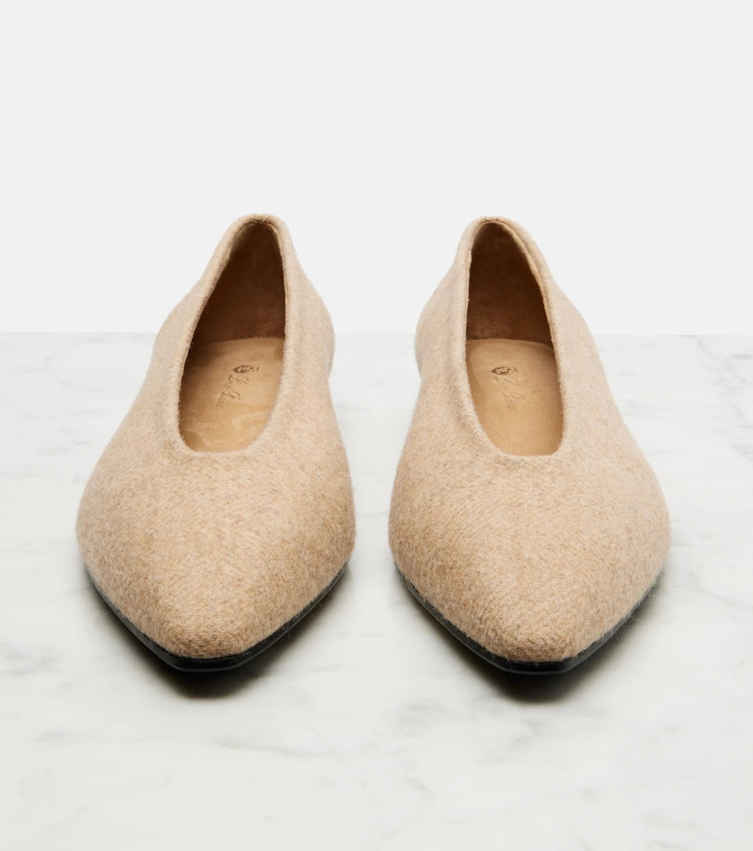 Loro Piana - Rebecca herringbone ballet flats