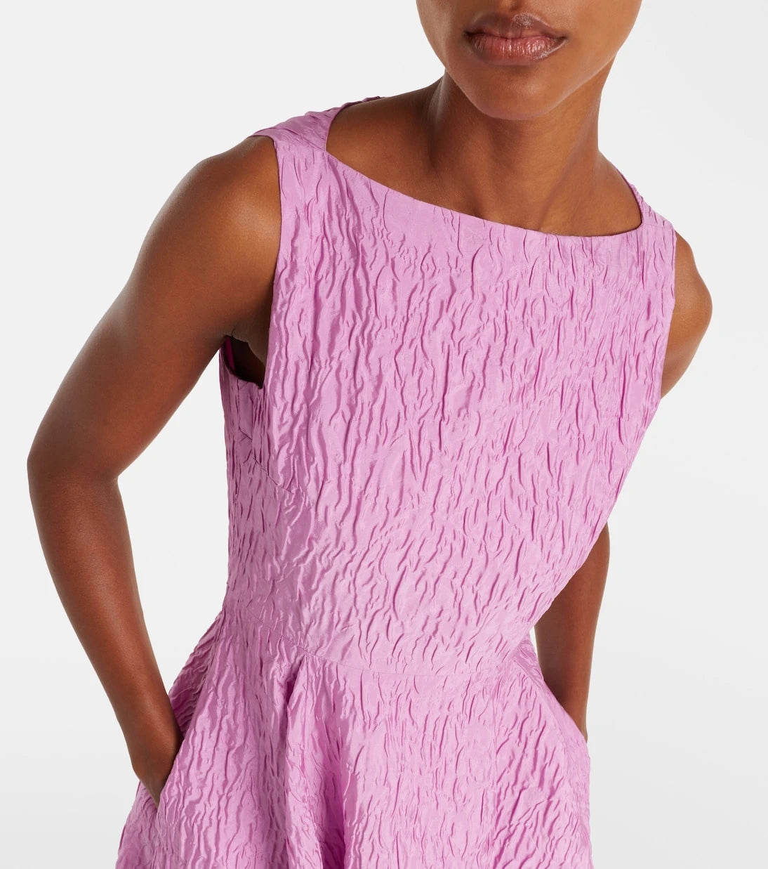 Roksanda - Tera cloqué midi dress