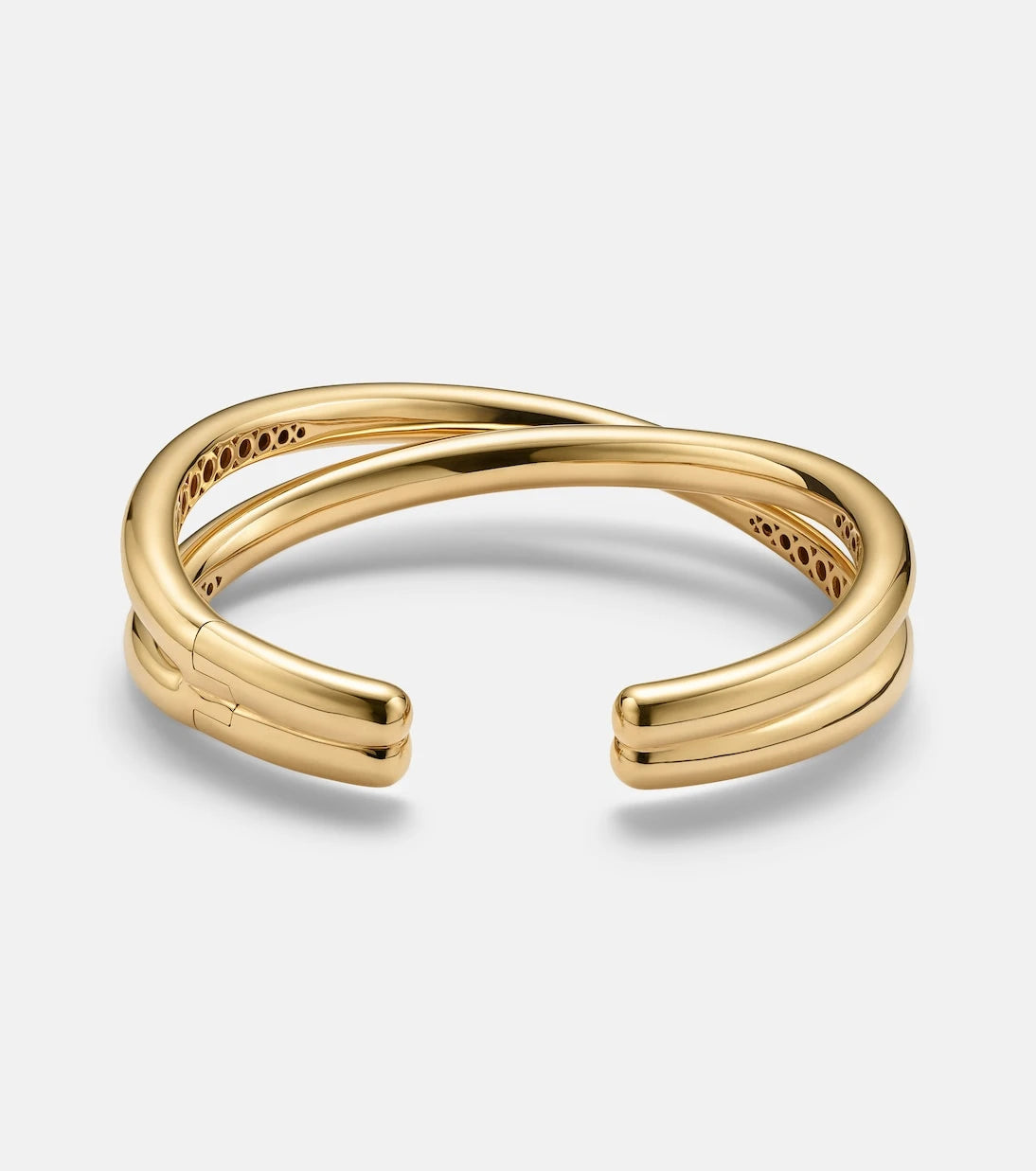 Engelbert - Infinity Loop Medium 18kt gold cuff bracelet